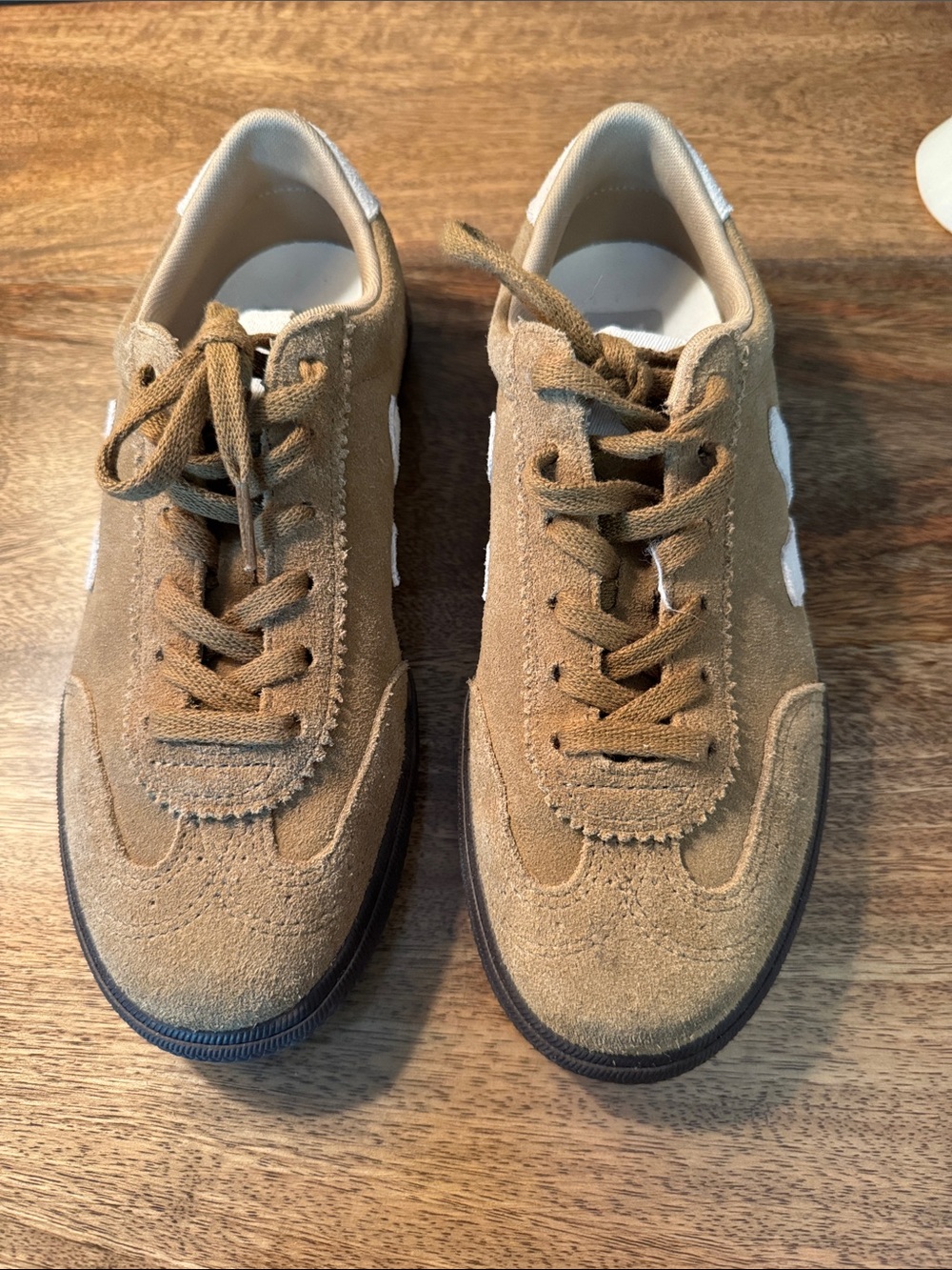 Women’s Veja Suede Casual Sneakers - Tan